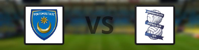 Portsmouth - Birmingham odds, speltips, resultat i EFL Championship