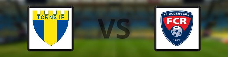 Torns IF - FC Rosengård odds, speltips, resultat i Division 1