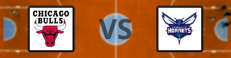 Chicago Bulls - Charlotte Hornets odds, speltips, resultat i NBA