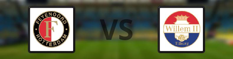 Feyenoord - Willem II odds, speltips, resultat i Eredivisie