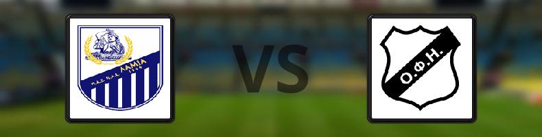 Lamia - OFI Kreta odds, speltips, resultat i Grekiska Superligan