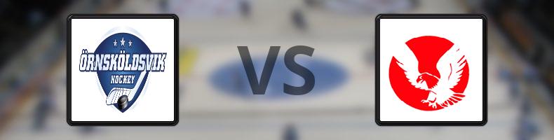 Örnsköldsviks SK - Kalix Ungdoms HC odds, speltips, resultat i HockeyEttan