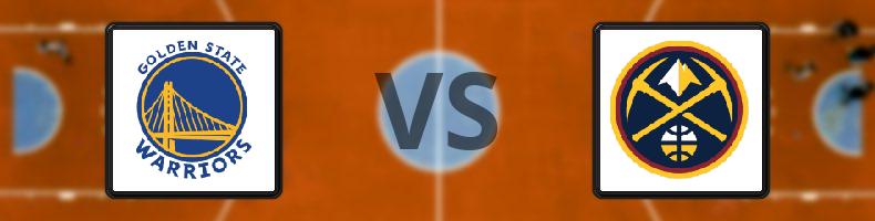 Golden State Warriors - Denver Nuggets odds, speltips, resultat i NBA