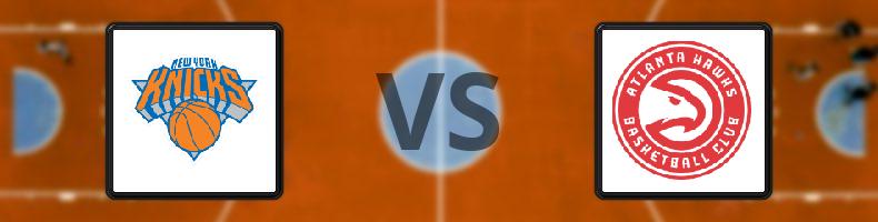 New York Knicks - Atlanta Hawks odds, speltips, resultat i NBA