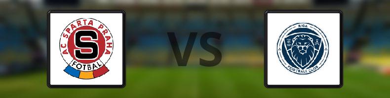 Sparta Prag - Riga FC odds, speltips, resultat i Conference League