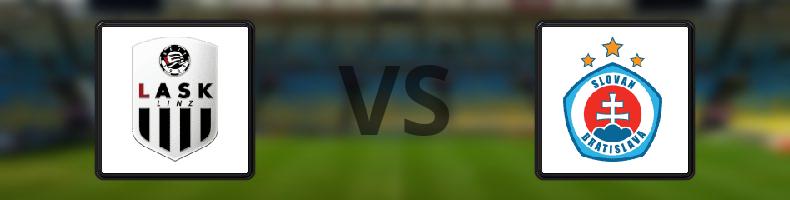 LASK - Slovan Bratislava odds, speltips, resultat i Champions League
