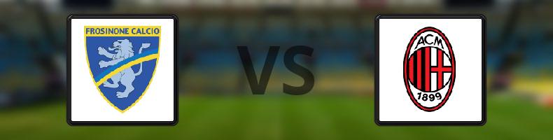 Frosinone - Milan odds, speltips, resultat i Serie A