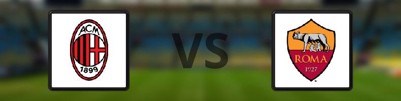 Milan - Roma odds, speltips, resultat i Serie A
