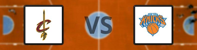 Cleveland Cavaliers - New York Knicks odds, speltips, resultat i NBA