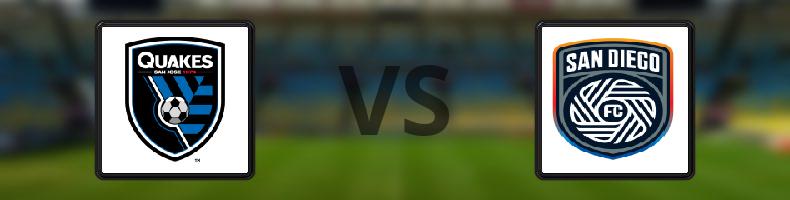 San Jose Earthquakes - San Diego FC odds, speltips, resultat i MLS