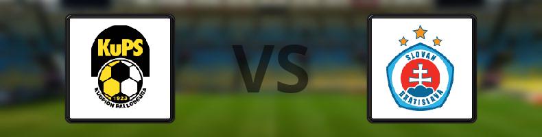 KuPS - Slovan Bratislava odds, speltips, resultat i Conference League