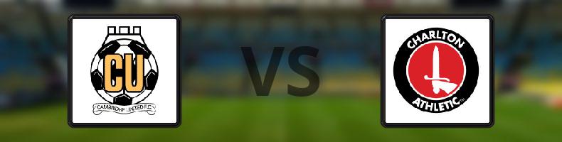 Cambridge United - Charlton odds, speltips, resultat i Engelska Ligacupen