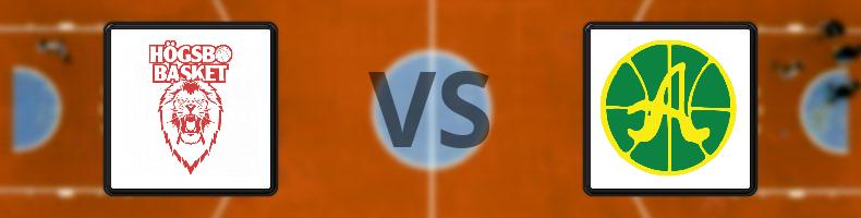 Högsbo Basket - Alvik BBK odds, speltips, resultat i Basketligan damer