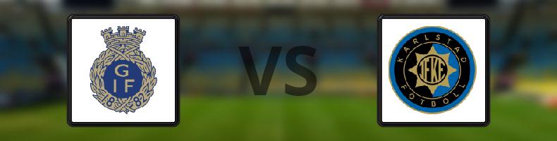 Gefle IF - IF Karlstad Fotboll odds, speltips, resultat i Division 1