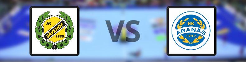 IK Sävehof - HK Aranäs odds, speltips, resultat i Handbollsligan damer