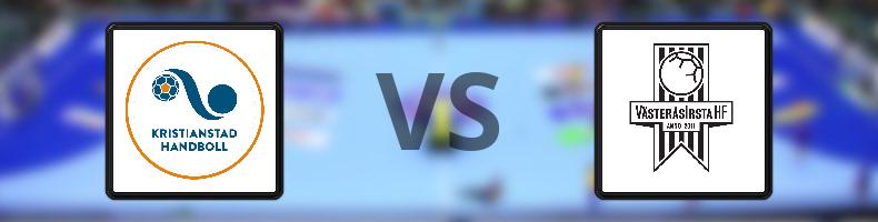 Kristianstad HK - VästeråsIrsta HF odds, speltips, resultat i Handbollsligan damer