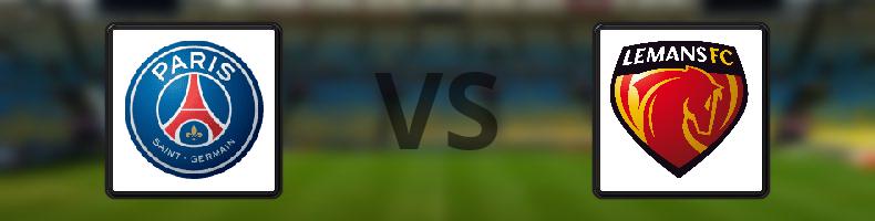 PSG - Le Mans odds, speltips, resultat i Ligue 1