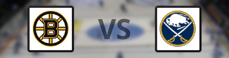 Boston Bruins - Buffalo Sabres odds, speltips, resultat i NHL
