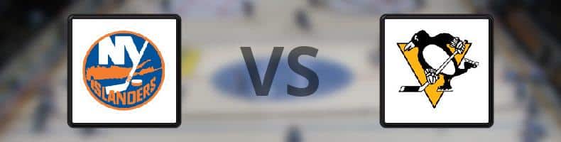 New York Islanders - Pittsburgh Penguins odds, speltips, resultat i NHL