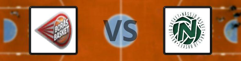 Borås Basket - Nässjö odds, speltips, resultat i Basketligan herrar