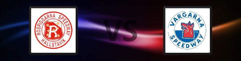 Rospiggarna - Vargarna Norrköping odds, speltips, resultat i Elitserien Speedway