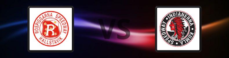 Rospiggarna - Indianerna odds, speltips, resultat i Elitserien Speedway