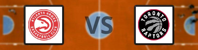 Atlanta Hawks - Toronto Raptors odds, speltips, resultat i NBA