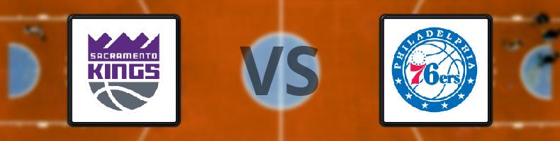 Sacramento Kings - Philadelphia 76ers odds, speltips, resultat i NBA