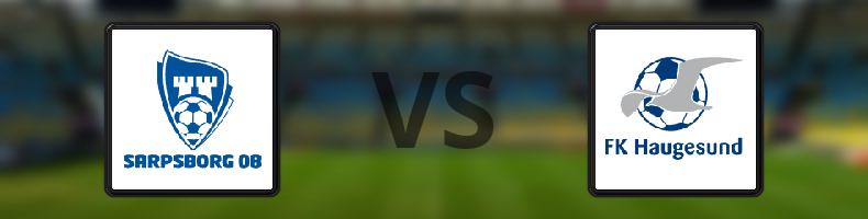 Sarpsborg 08 - Haugesund odds, speltips, resultat i Eliteserien