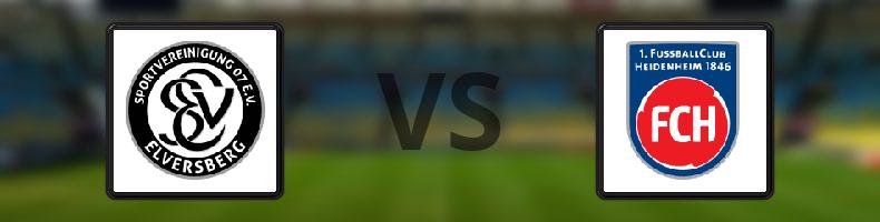 SV Elversberg - FC Heidenheim odds, speltips, resultat i Bundesliga