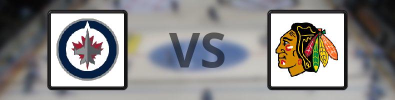 Winnipeg Jets - Chicago Blackhawks odds, speltips, resultat i NHL