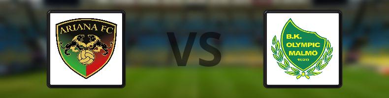 Ariana FC - BK Olympic odds, speltips, resultat i Division 1