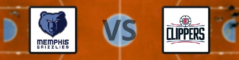 Memphis Grizzlies - Los Angeles Clippers odds, speltips, resultat i NBA