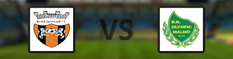 Kristianstads FF - BK Olympic odds, speltips, resultat i Division 1