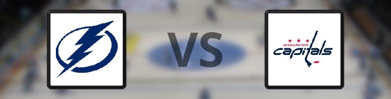 Tampa Bay Lightning - Washington Capitals odds, speltips, resultat i NHL
