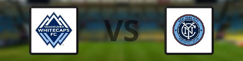 Vancouver Whitecaps - New York City FC odds, speltips, resultat i MLS