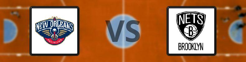 New Orleans Pelicans - Brooklyn Nets odds, speltips, resultat i NBA