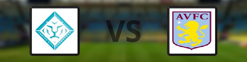 London City Lionesses - Aston Villa odds, speltips, resultat i FA Women