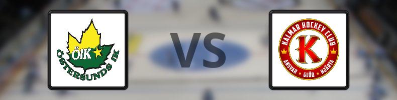 Östersunds IK - Kalmar HC odds, speltips, resultat i HockeyAllsvenskan