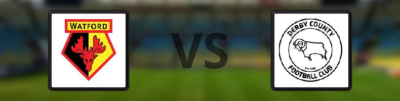 Watford - Derby County FC odds, speltips, resultat i EFL Championship