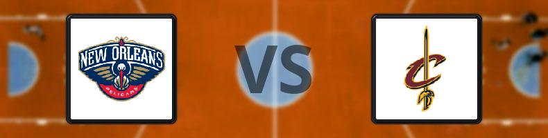 New Orleans Pelicans - Cleveland Cavaliers odds, speltips, resultat i NBA
