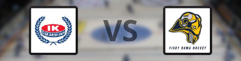 Oskarshamn - Visby/Roma HK odds, speltips, resultat i HockeyAllsvenskan