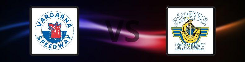 Vargarna Norrköping - Västervik odds, speltips, resultat i Elitserien Speedway