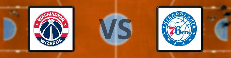 Washington Wizards - Philadelphia 76ers odds, speltips, resultat i NBA