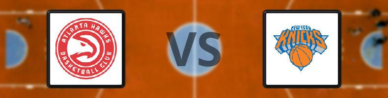 Atlanta Hawks - New York Knicks odds, speltips, resultat i NBA