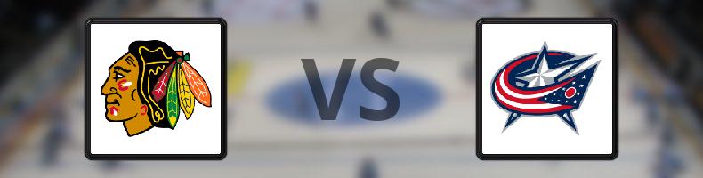 Chicago Blackhawks - Columbus Blue Jackets odds, speltips, resultat i NHL