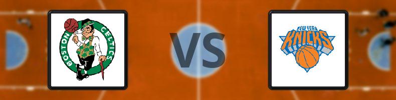 Boston Celtics - New York Knicks odds, speltips, resultat i NBA