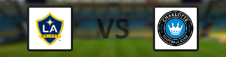 Los Angeles Galaxy - Charlotte FC odds, speltips, resultat i MLS