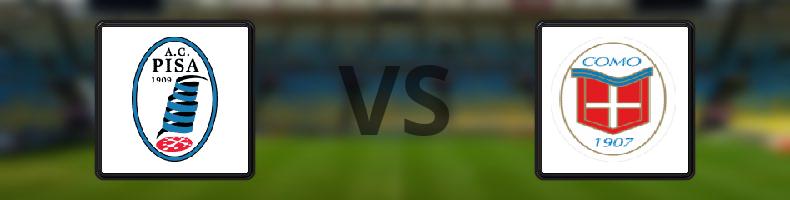 Pisa - Como odds, speltips, resultat i Serie A