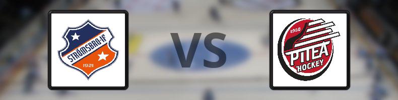 Strömsbro IF - Piteå HC odds, speltips, resultat i HockeyEttan